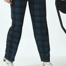 BAESD Men Pack Of 2 Checked Track Pants image 3