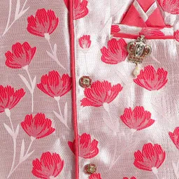 Jeetethnics Boys Floral Regular Kurta with Dhoti Pants image 5