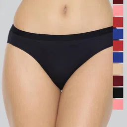 LYRA Pack Of 12 Assorted Anti-Odour Bikini Briefs-image-41