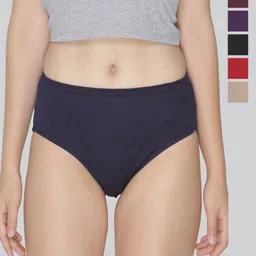 LYRA Pack Of 6 Assorted Anti-Odour Mid-Rise Cotton Hipster Briefs-picture-49