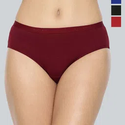 LYRA Pack Of 4 Assorted Anti-Odour Mid-Rise Hipster Briefs-image-62