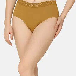 Da Intimo Mid-Rise Organic Cotton Anti Microbial Hipster Briefs-image-81