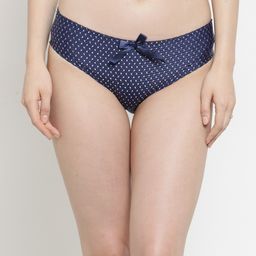 PrettyCat Women Blue Printed Bikini Briefs-image-37