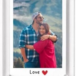 Personalized Acrylic Magnetic Photo Frame Polaroid Fridge Magnet 2.5X4 INCH Fridge Magnet, Door Magnet, Kitchen Organiser Magnet, Multipurpose Office Magnets Pack of 1-image-49