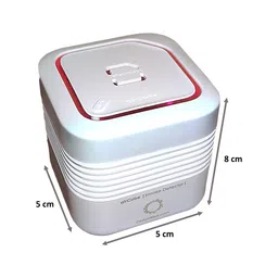 design nest DesignNest AirCube Fire Alarm (85 dB, Low Battery Warning, 11150WT/ACSMDE, White) image 2