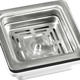 Kitchen Sink Stainless Steel Push Down Strainer-image-17