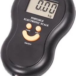 Kelo Digital Luggage Weighing Scale- 50kg Portable Hanging Luggage Weight Machine Weighing Scale,50 Kg Weighing Scale with big size electric kata with metal hook, Portable Digital Luggage Scale,Portable Digital Luggage Scale with Metal Hook,hanging scale 50kg Weighing Scale - with Batteries L/49/UKA Luggage Weighing Scale-63