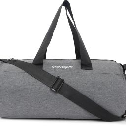 25 L Gym Duffel Bag - 22L Gym Bag for Men and Women, Sports Duffle Bag with Shoe Compartment - Grey-42