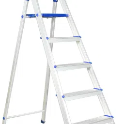 5 Step With Heavy Platform Aluminium Ladder-15