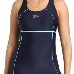 speedo Classic Racerback Legsuit - Endurance 10 Solid Women Dark Blue Swimsuit-picture-30