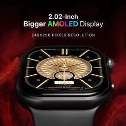 Fire-Boltt Brillia 51.3mm (2.06 inch) Largest AMOLED Display,Bluetooth Calling AI Assistant Smartwatch image 4