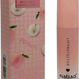 White Peach Oolong Lip Milk Moisturizing Repair Lip Balm Peach-image-12