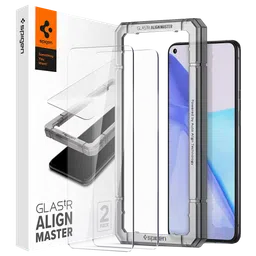 spigen Glastr Align Master Tempered Glass for Oneplus 9 (Scratch Resistant)-15