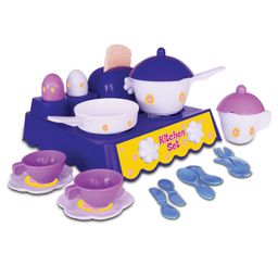 Giggles Kitchen Set - Multi Color-42