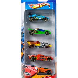 Hotwheels 5 Diecast Free Wheel Toy Car Pack of 5 - (Colours & Designs May Vary)-16