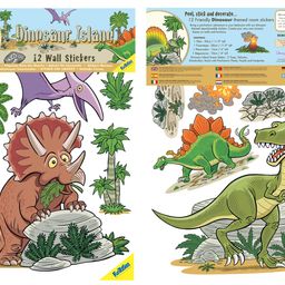 Fun To See Dinosaurs Wall Stickers - 12 Pieces-image-45