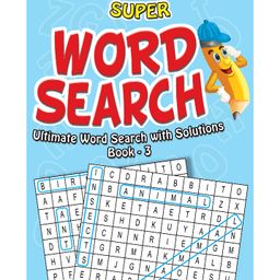 Dreamland Super Word Search Book 3 for Children - 192 Pages Ultimate Word Search Book with Solutions-27