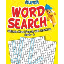 Dreamland Super Word Search Book 4 for Children - 192 Pages Ultimate Word Search Book with Solutions-5