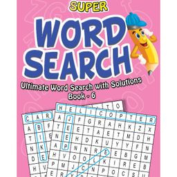 Dreamland Super Word Search Book 6 for Children  - 192 Pages Ultimate Word Search Book with Solutions-26