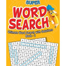 Dreamland Super Word Search Book 7 for Children - 192 Pages Ultimate Word Search Book with Solutions-17
