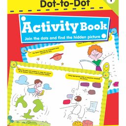Dreamland Fun with Dot to Dot Book 1 for Children - Join the Dots and Find the Hidden Picture 32 Pages Book-7