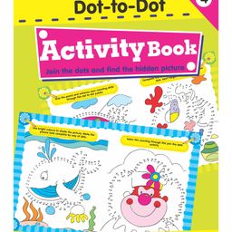 Dreamland Fun with Dot to Dot Book 4 for Children - Join the Dots and Find the Hidden Picture 32 Pages Book-8