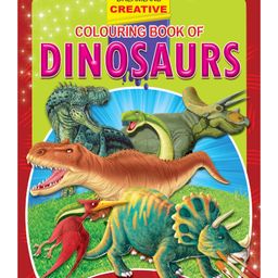 Dreamland Creative Colouring Book Dinosaurs - English-12