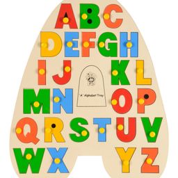 Skillofun A Alphabet Wooden Tray-25
