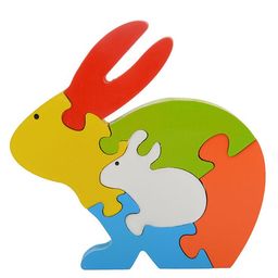 Skillofun - Take Apart Wooden Puzzle Rabbit-26