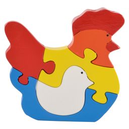 Skillofun - Take Apart Wooden Puzzle Hen With Chick-11