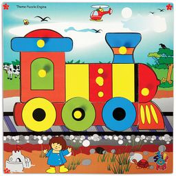 Skillofun Theme Wooden Puzzle Standard Engine-15