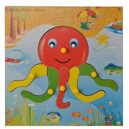 Skillofun Theme Wooden Puzzle Standard - Octopus-10
