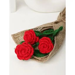 Romantic Red Crochet Rose Wrap-image-7