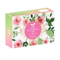 Shrida Cruelty-Free Handmade Rose Cardamom Soap - 125 g-image-86