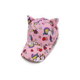 JENNA Girls Conversational Printed Baseball Cap-image-103