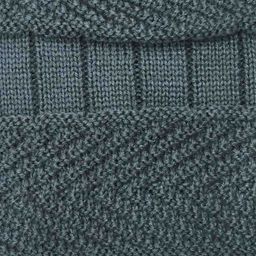 Gajraj Unisex Grey Self Design Woolen Cap image 2