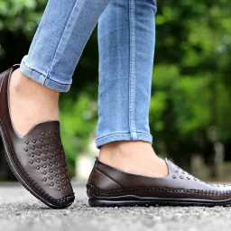 Lightweight|Comfort|Summer|Trendy Loafers For Men-image-10