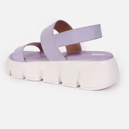 Lavie Two Strap Open Toe Flatform Heels With Backstrap image 4