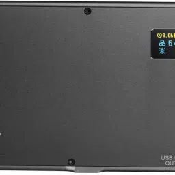 Simpex Portable RGB LED Video Light 12W , 4000mAh Built in Battery with C Type Charging 96 lx Camera LED Light image 2