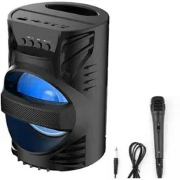 Clairbell YZL_630F_LZ 4104||WS-04|| Karaoke Speaker With Mic Super Bass Bluetooth Wireless Portable compatiable With all smart phones || Karaoke Bluetooth speaker with SD card and USB slot Wireless Bluetooth Multimedia Speaker || Wireless Speaker Ultra Loud Stereo sound || Bluetooth Speaker for Desktop PC|| Bluetooth Speaker Home Audio|| Perfect for home DJ audio player and DJ for outdoor activities || FM , Aux, TF, Speaker Phone / Wireless Speaker Compatible with all your devices. 15 W Bluetooth Tower Speaker-16