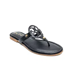 Dapper Feet-Fancy Nancy Embellished T-Strap Flats-33