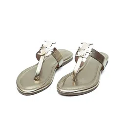 Dapper Feet-Fancy Nancy Open Toe T-Strap Flats-40