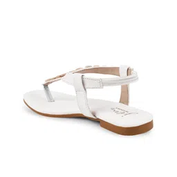 JM Looks Textured T-Strap Flats With Backstrap image 4