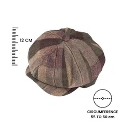 The Tie Hub Men Baker Flat Cap image 4
