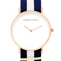 JOKER & WITCH Unisex White & Black Analogue Watch AMWW292-45
