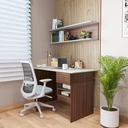 homeeasy Wooden Study Table, Computer Table, Office Table Engineered Wood Multipurpose Table image 2