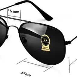 sunwear Gradient, UV Protection, Polarized, Mirrored Aviator Sunglasses (55) image 5