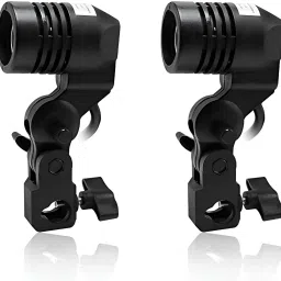 Hiffin singel Bulb Holder set of 2 pcs E27 Camera Rig-21