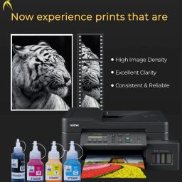 Ang Refill Compatible: For Brother DCP-T300/DCP-T500W DCP-T700WMFC-T800W Tri-Color Ink Bottle image 4