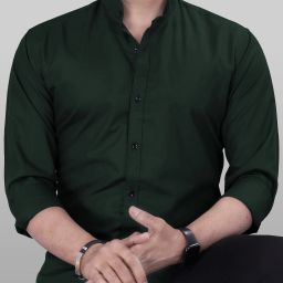 Men Regular Fit Solid Casual Shirt-image-60
